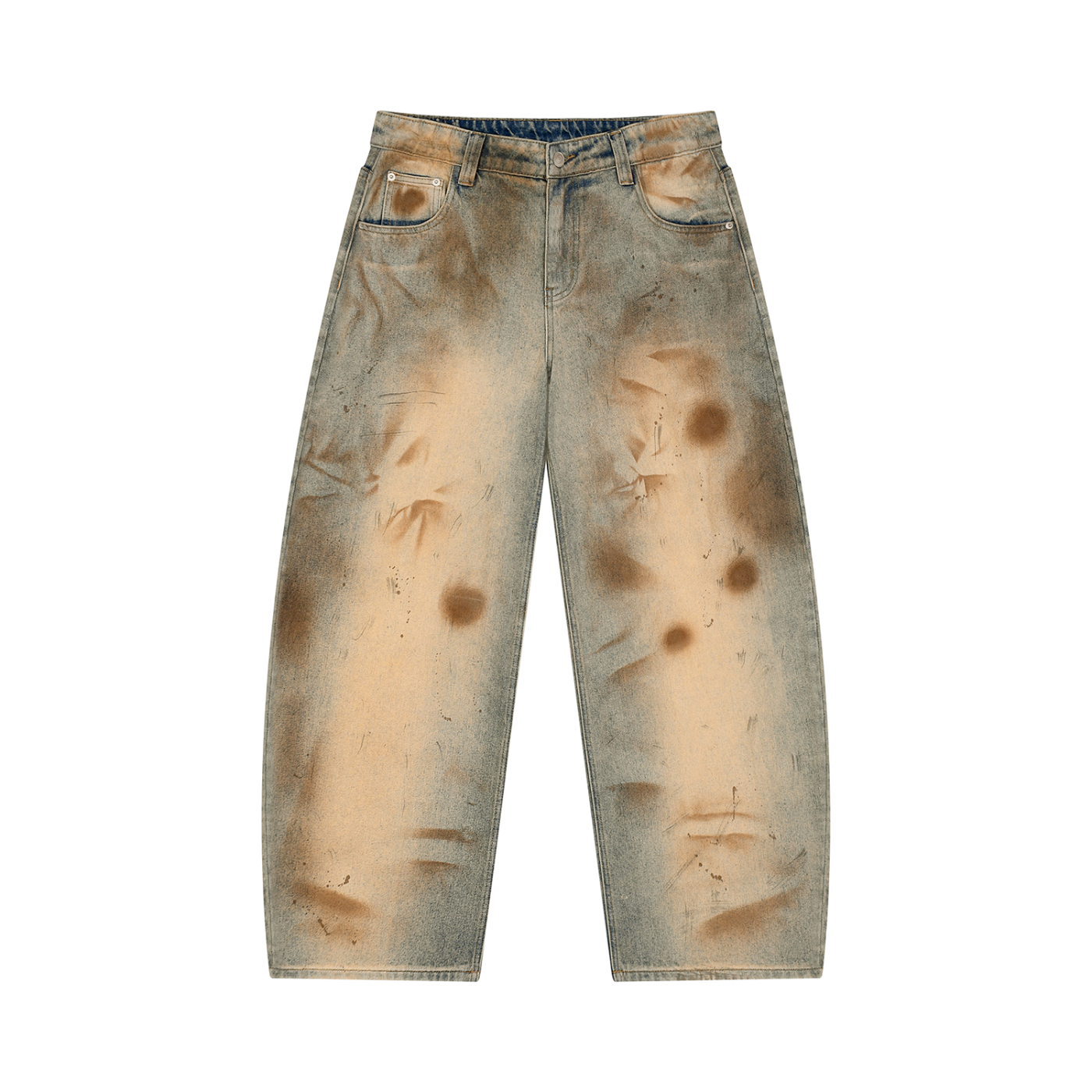 NoirProject - Wash Barrel Jeans