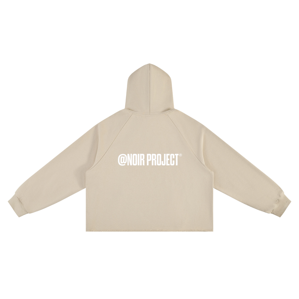NoirProject - Mention Unisex Wash Boxy Hoodie