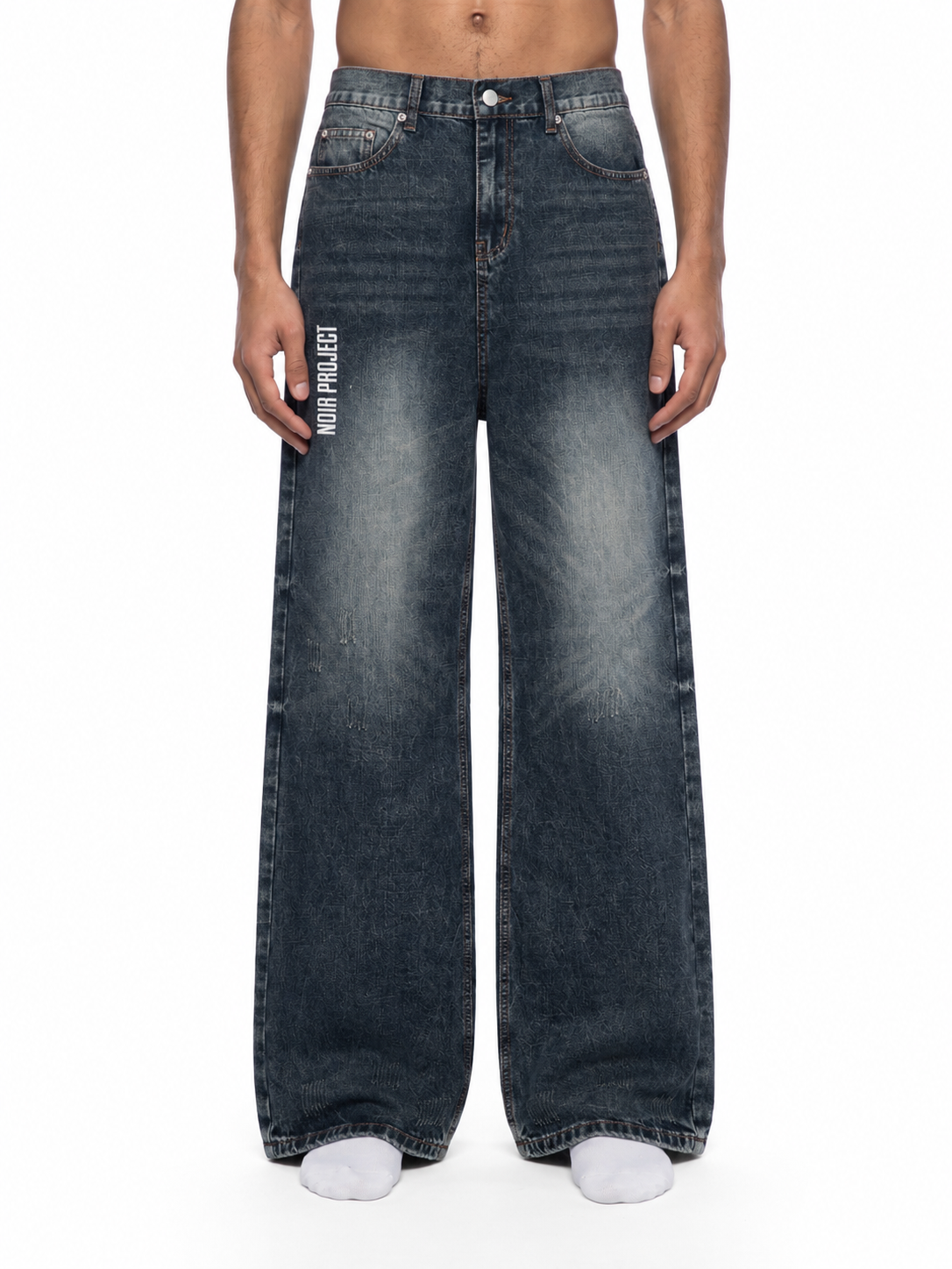 NoirProject -  Worn Mark Denim