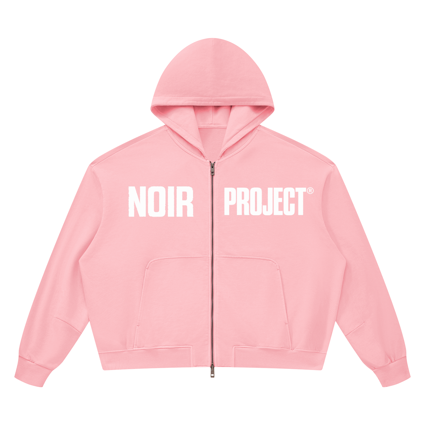 NoirProject - Boxy Full Zip Hoodie