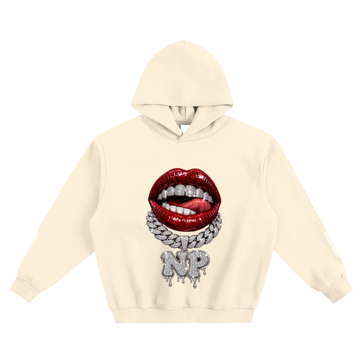NoirProject - New Grillz Boxy Hoodie