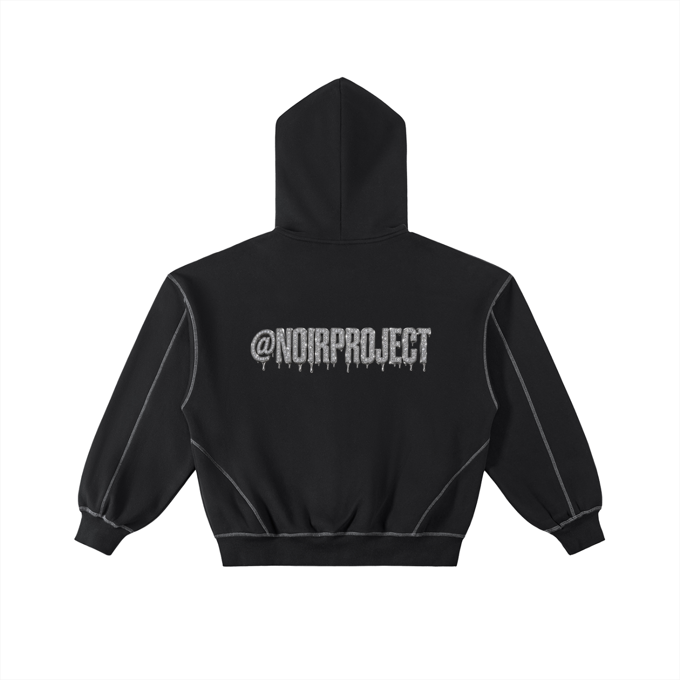 NoirProject -Noir Essential Zip Hoodie