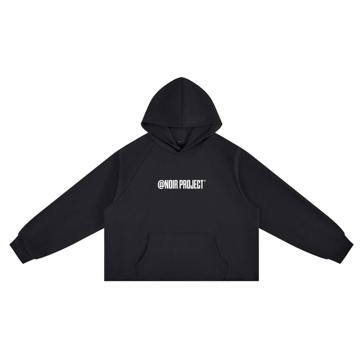 NoirProject - Mention Unisex Wash Boxy Hoodie