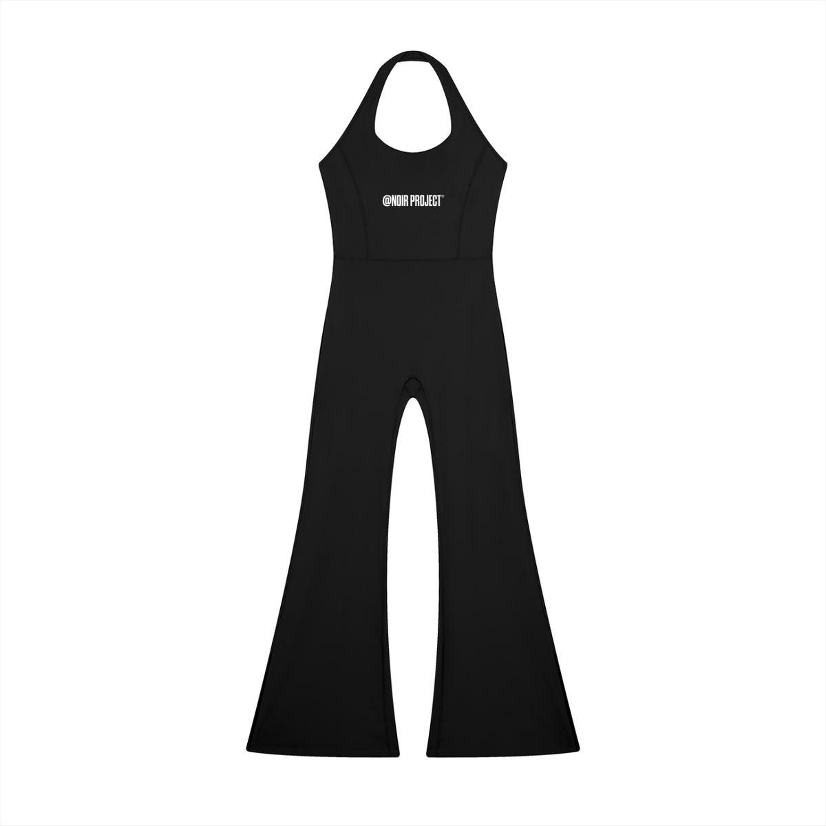 Noirproject - Women’s Halter Flared Jumpsuit
