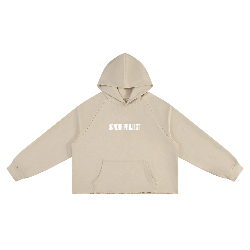 NoirProject - Mention Unisex Wash Boxy Hoodie