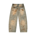 NoirProject - Wash Barrel Jeans