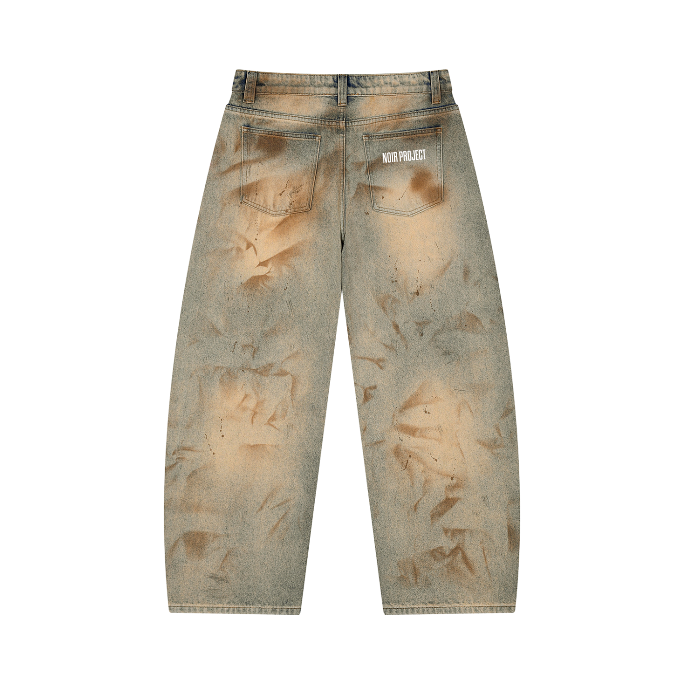 NoirProject - Wash Barrel Jeans