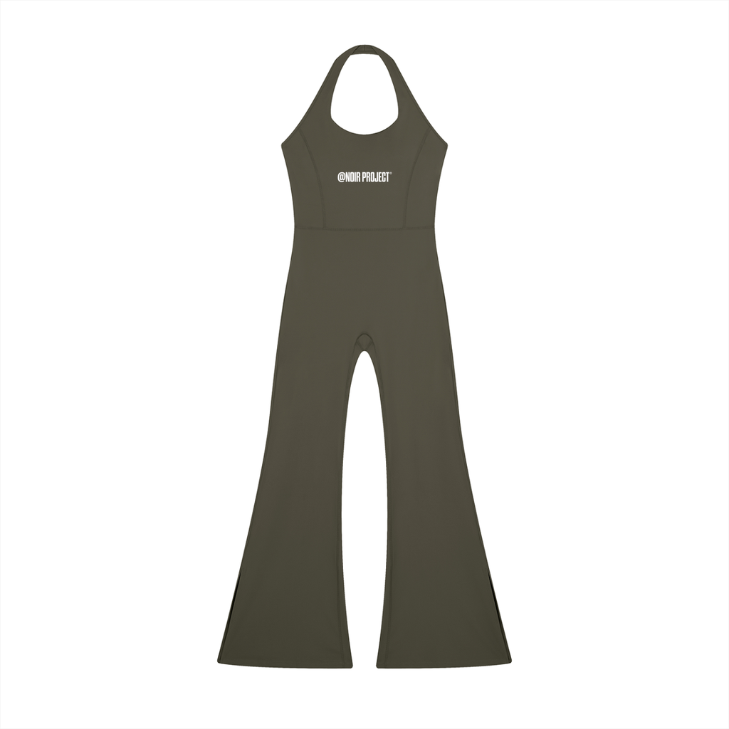 Noirproject - Women’s Halter Flared Jumpsuit