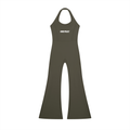 Noirproject - Women’s Halter Flared Jumpsuit