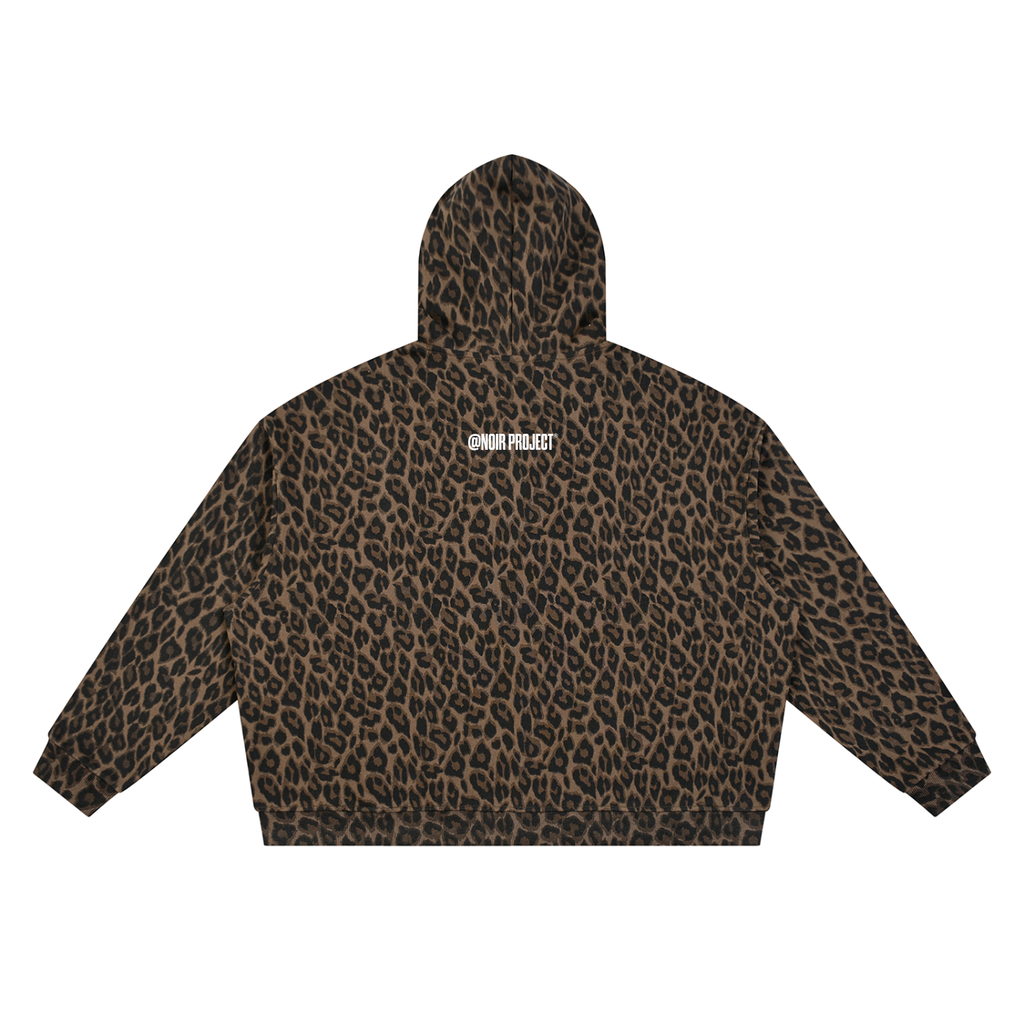 NoirProject - Leopard unisex hoodie