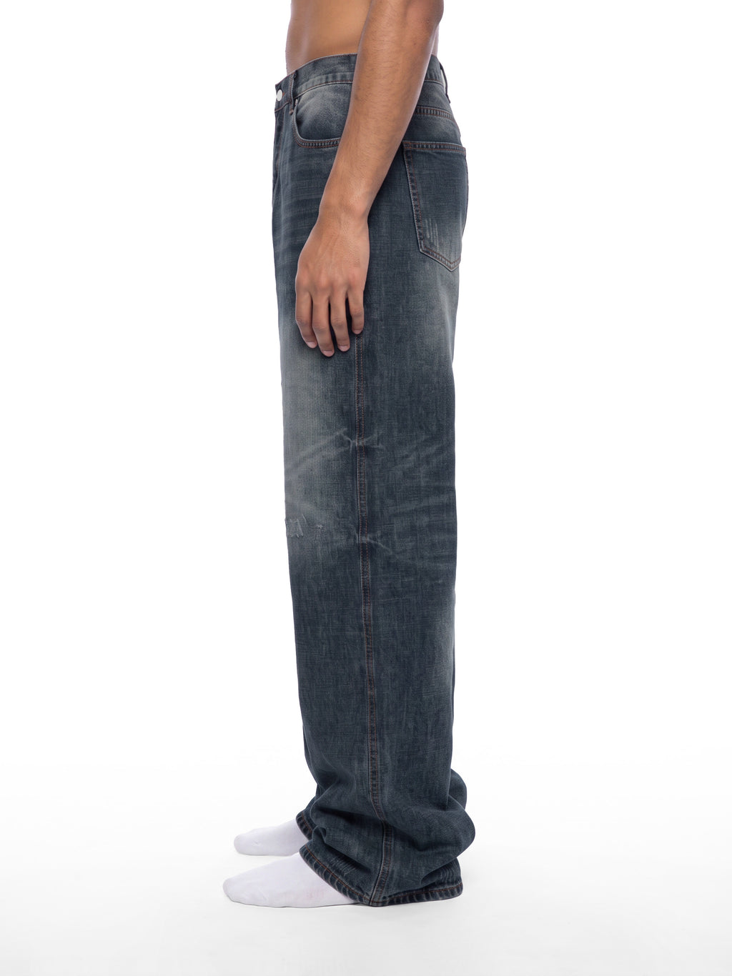 NoirProject -  Worn Mark Denim